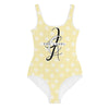 KIDS: Youth Swimsuit in Lovely Lemon