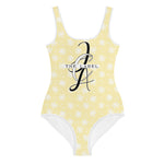KIDS: Youth Swimsuit in Lovely Lemon