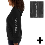 APPAREL Minimal Zip Up Hoodie