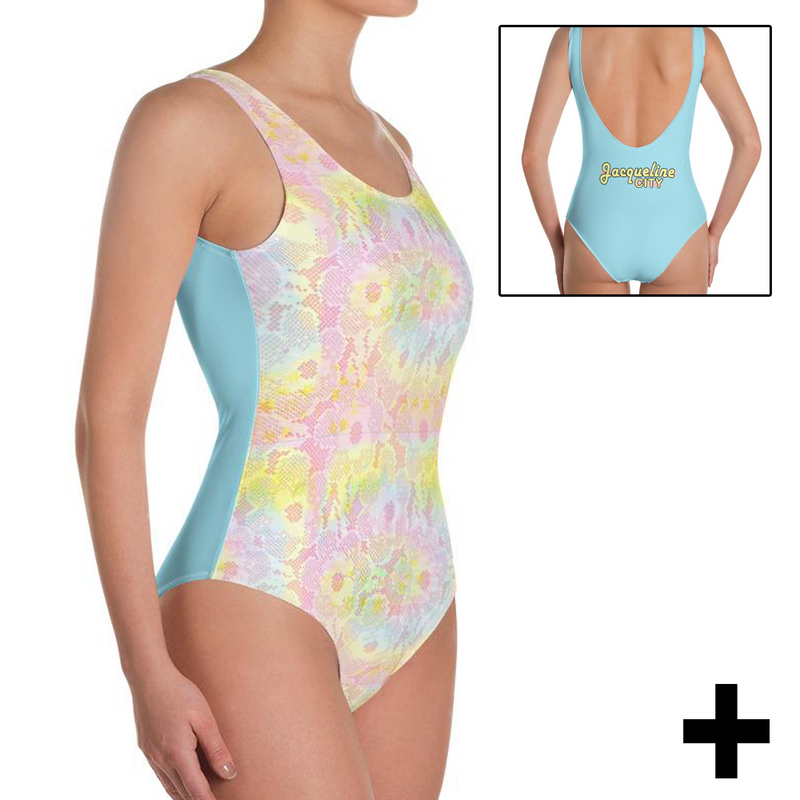 Tie-dye One-Piece Swimsuit