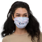 Adjustable Face Mask in SNOW QUEEN