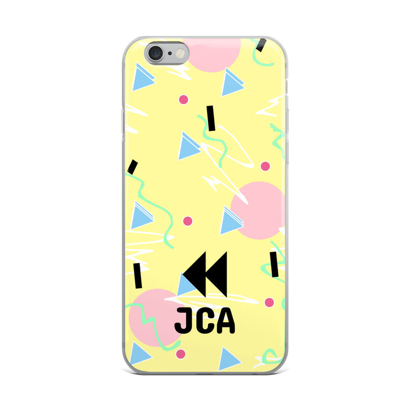 Rewind Yellow iPhone Case