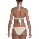 Reversible Tie-Dye/Yellow Bikini
