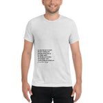 Poem Vintage Unisex T-shirt