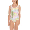 Pastel Tie-dye Kids Swimsuit