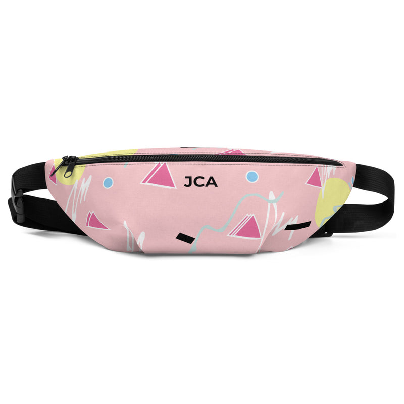 Pink 80s Print Fanny Pack – Jacqueline City Apparel