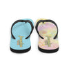 Mismatch Vintage Flip-Flops