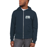 215 Zip-Up Hoodie Sweatshirt