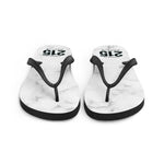 Black Marble 215 Flip-Flops