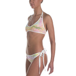 Reversible Tie-Dye/Yellow Bikini