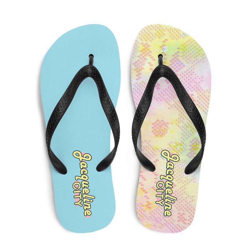 Mismatch Vintage Flip-Flops