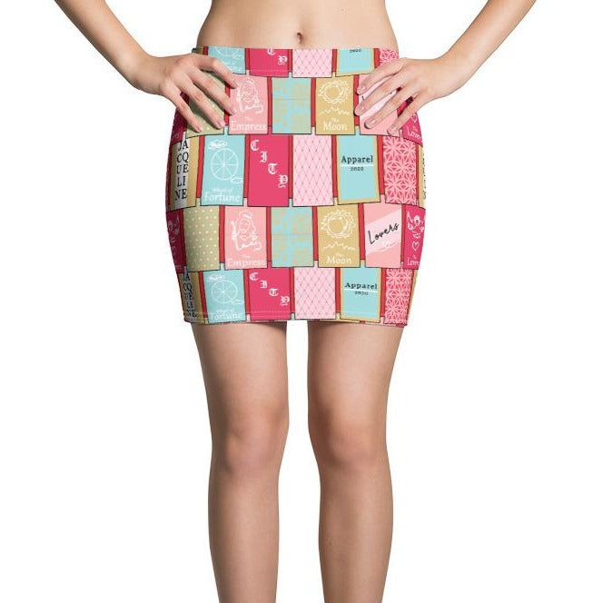 In the Cards Mini Skirt