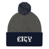 CITY Pom-Pom Beanie