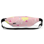 Pink 80s Print Fanny Pack