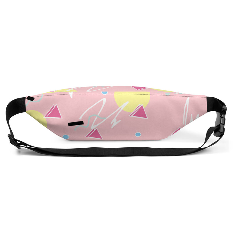 Pink 80s Print Fanny Pack