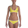 Reversible Tie-Dye/Yellow Bikini