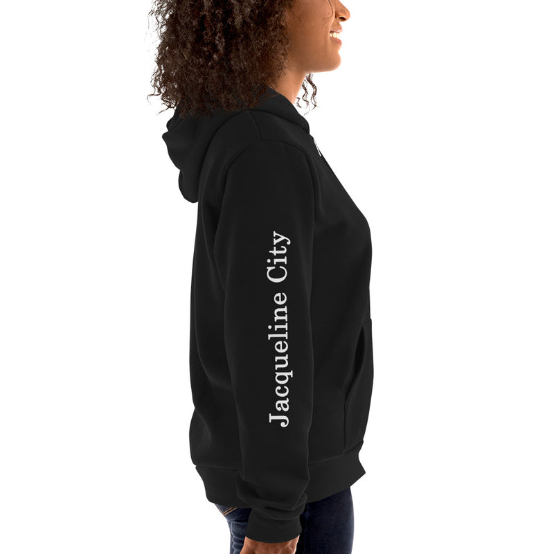 APPAREL Minimal Zip Up Hoodie