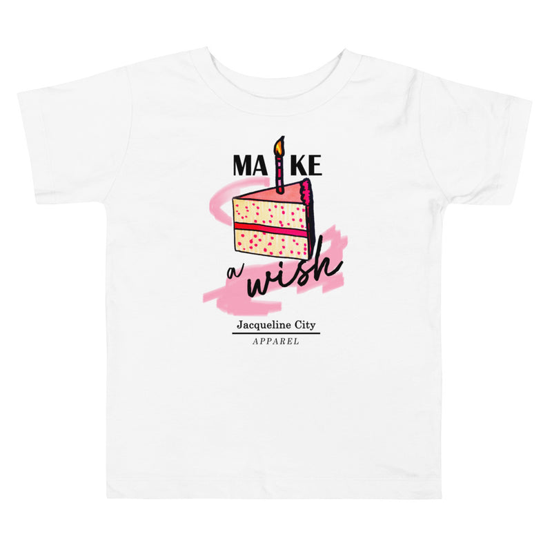 Toddler "Make A Wish" Short Sleeve Shirt