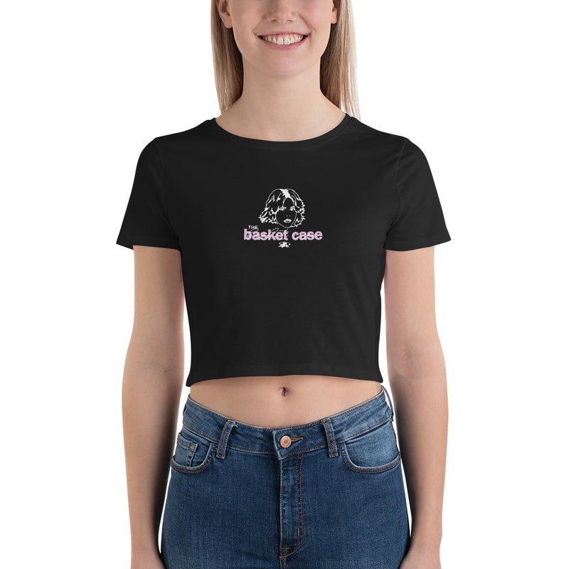 The Basket Case Black Crop Top