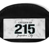 Black Marble Fanny Pack
