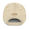 Angel Distressed Dad Hat