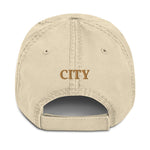 Angel Distressed Dad Hat