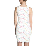 JC Love White Pattern Dress