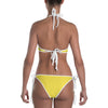 Reversible Tie-Dye/Yellow Bikini