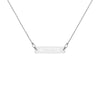 CITY Engraved Bar Necklace