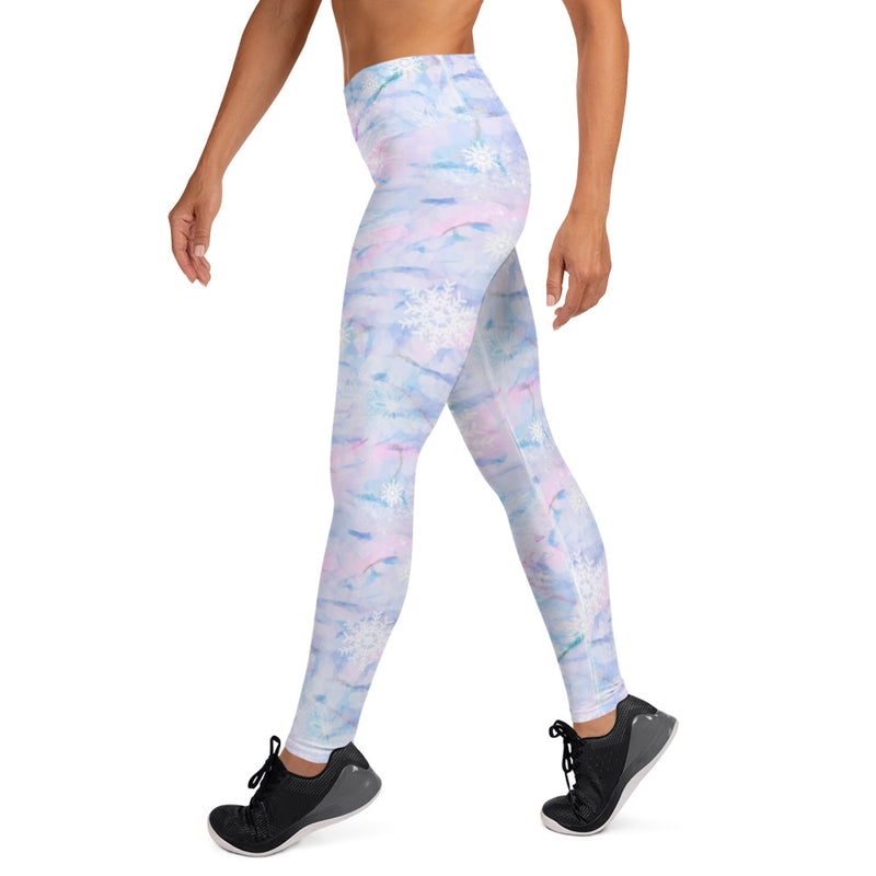 Yoga Leggings in SNOW QUEEN