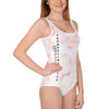 Pink Marble Youth Swimsuit (8 - 20)