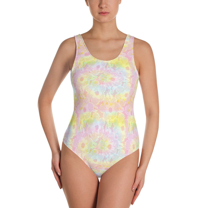 Tie-dye One-Piece Swimsuit