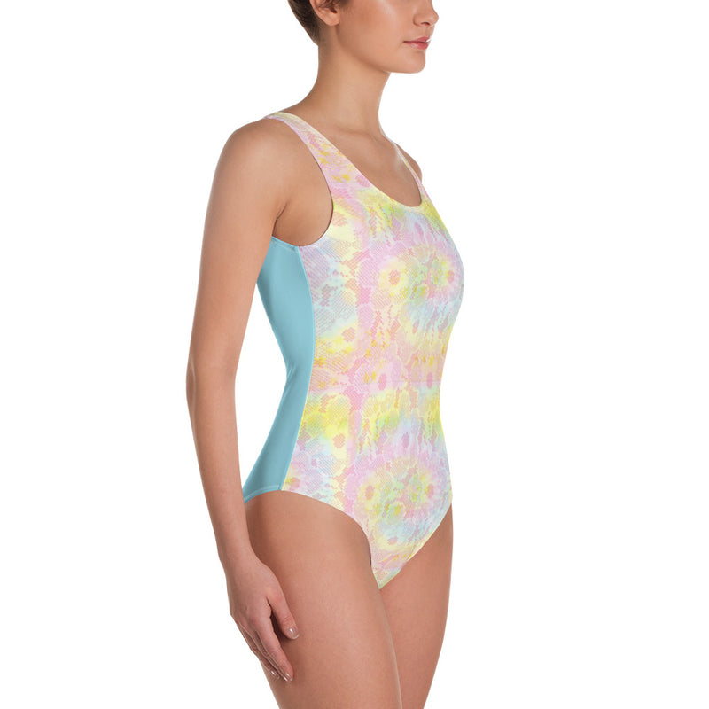 Tie-dye One-Piece Swimsuit