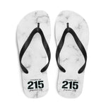 Black Marble 215 Flip-Flops