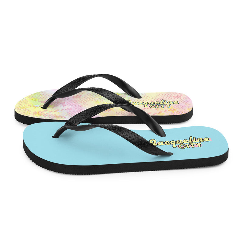 Mismatch Vintage Flip-Flops