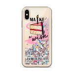 "Make A Wish" Liquid Glitter iPhone Case