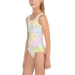 Pastel Tie-dye Kids Swimsuit