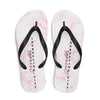Pink Marble Flip-Flops