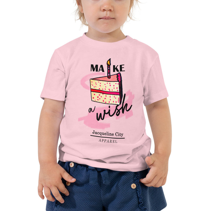 Toddler "Make A Wish" Short Sleeve Shirt