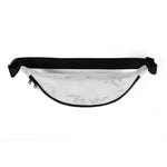 Black Marble Fanny Pack