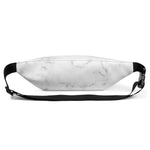 Black Marble Fanny Pack