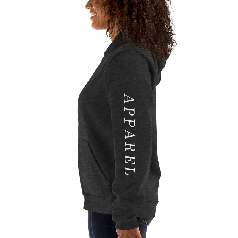 APPAREL Minimal Zip Up Hoodie