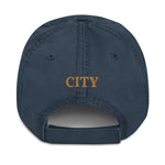 Angel Distressed Dad Hat