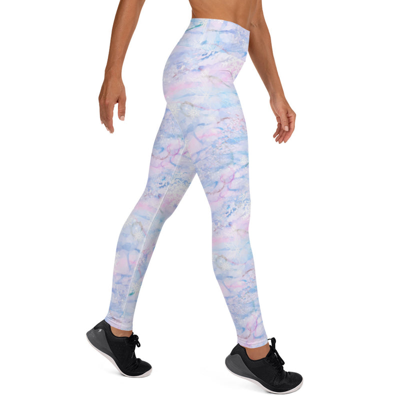 Yoga Leggings in SNOW QUEEN