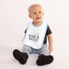 Born & Raised Embroidered Bib
