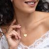 CITY Engraved Heart Necklace