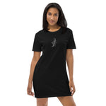 JCA: The Label Embroidered T-shirt Dress