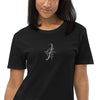 JCA: The Label Embroidered T-shirt Dress