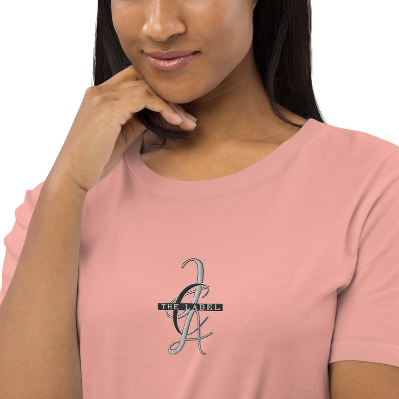 JCA: The Label Embroidered T-shirt Dress