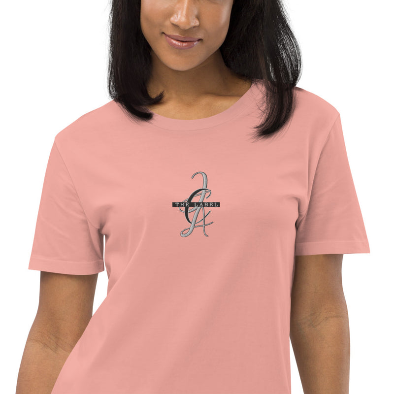 JCA: The Label Embroidered T-shirt Dress